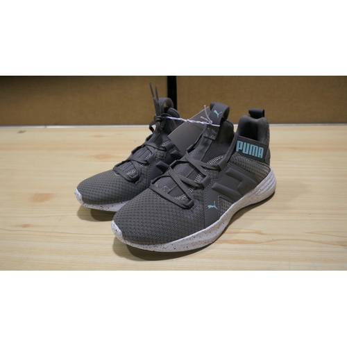 6187 - A pair of Puma Contempt demi mesh women's grey trainers ( UK Size 4) with box  (329)  * This lot is ... 