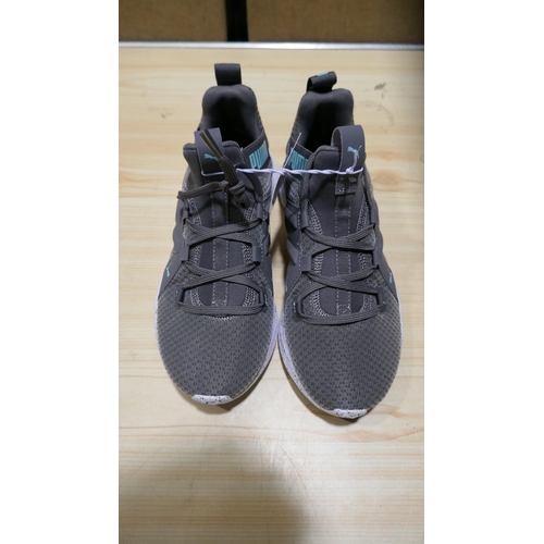 6187 - A pair of Puma Contempt demi mesh women's grey trainers ( UK Size 4) with box  (329)  * This lot is ... 