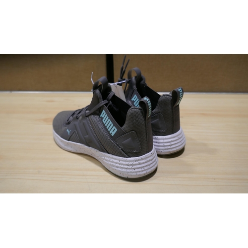 6187 - A pair of Puma Contempt demi mesh women's grey trainers ( UK Size 4) with box  (329)  * This lot is ... 