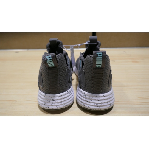 6207 - A pair of Puma Contempt demi mesh womens grey trainers ( UK size 4.5) no box (329)  * This lot is su... 