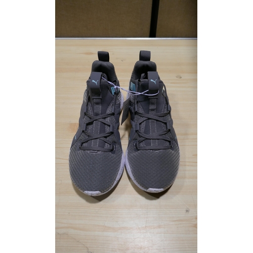 6207 - A pair of Puma Contempt demi mesh womens grey trainers ( UK size 4.5) no box (329)  * This lot is su... 