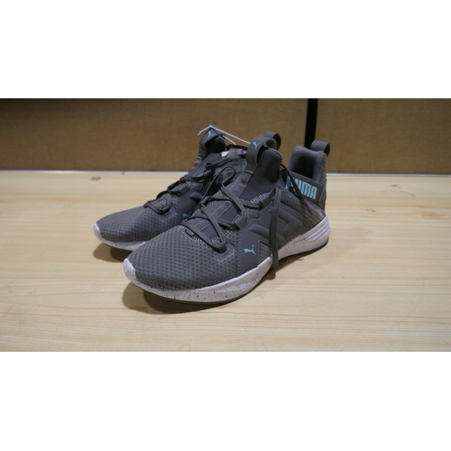 6224 - A pair of Puma Contempt demi mesh womens grey trainers ( UK size 6) with box (329)  * This lot is su... 