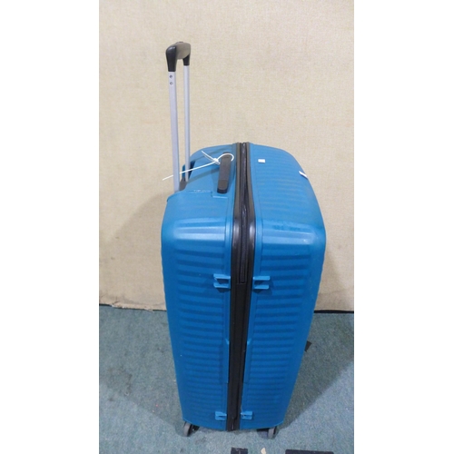 6327 - American Tourister Jetdriver 79Cm Blue Suitcase    (329-131)   * This lot is subject to vat