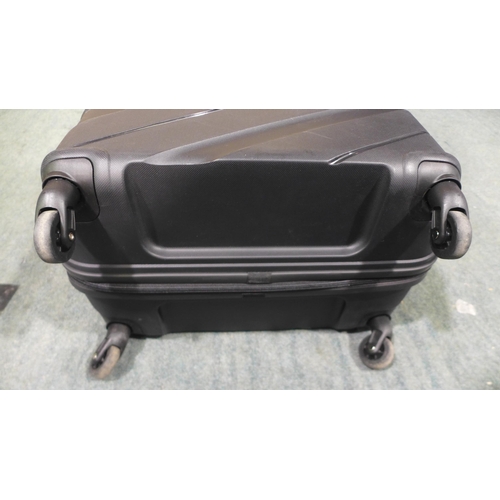 6328 - American Tourister Jetdriver 79cm Black Suitcase  (329-132)   * This lot is subject to vat