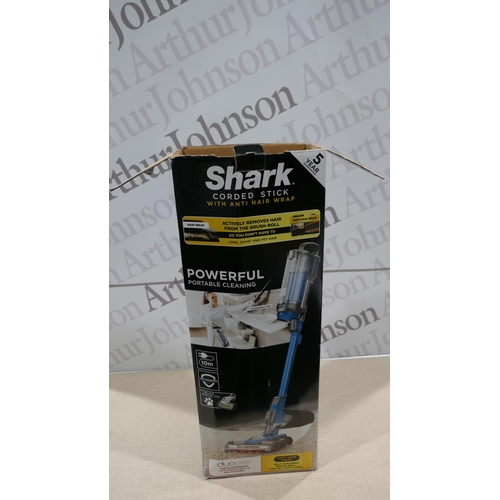 6269 - Shark Corded Stick Vacuum Cleaner (Model no: Hz400Ukt) Original RRP £149.99 + vat                   ... 