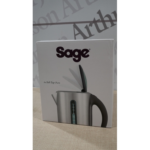 6272 - Sage Soft Top Pure Kettle (Cracked Lid)    (329-182)   * This lot is subject to vat