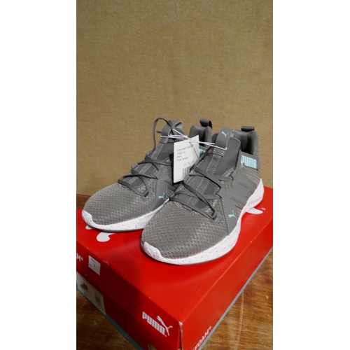 6049 - A pair of Puma Contempt demi mesh womens grey trainers ( UK size 5) with box  (329)  * This lot is s... 