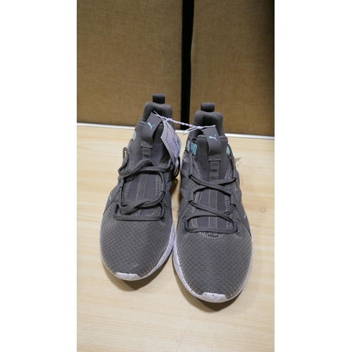 6051 - A pair of Puma Contempt demi mesh womens grey trainers ( UK size 6) no box  (329)  * This lot is sub... 