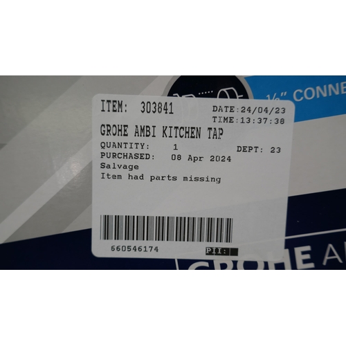 6059 - Grohe Ambi Kitchen Mixer Tap    (329-78)   * This lot is subject to vat