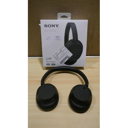 6075 - Sony Wireless Headphones (Model No: WH-CH720N)   (329-170)   * This lot is subject to vat