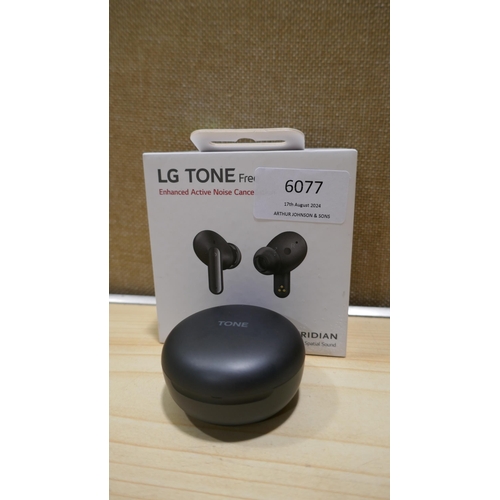 6077 - LG Wireless Earbuds (Model No: TONE-UFP5)   (329-134)   * This lot is subject to vat