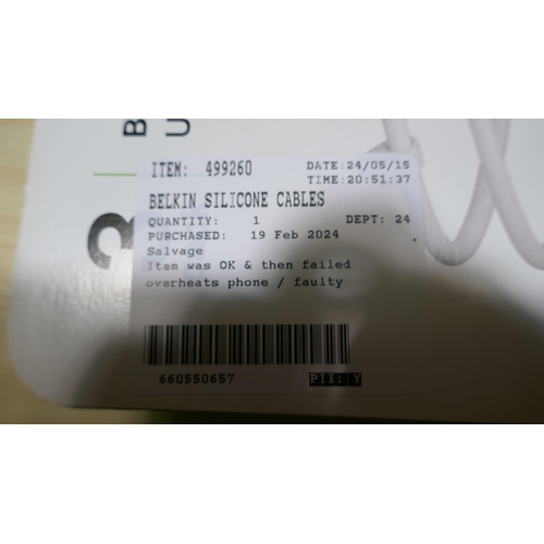 6088 - Belkin Silicone Cables  (329-56)   * This lot is subject to vat