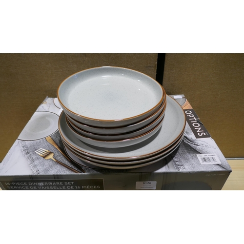 6126 - Stoneware Options Dinnerware (329-101)   * This lot is subject to vat