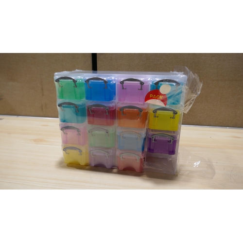 6145 - Really Useful 35L Box (Damaged) and Really Useful Organiser Boxes (329-14,15)   * This lot is subjec... 