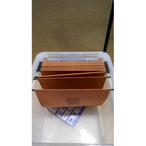 6145 - Really Useful 35L Box (Damaged) and Really Useful Organiser Boxes (329-14,15)   * This lot is subjec... 