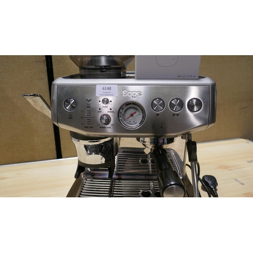 6148 - Sage Barista Impress Coffee Machine , Original RRP £539.99 + vat      (329-3)   * This lot is subjec... 