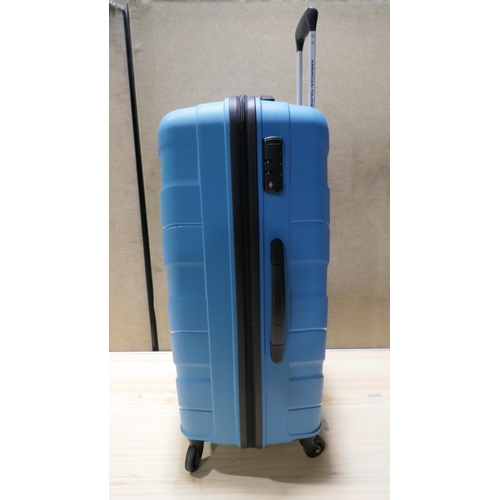 6162 - AT Jetdriver Large 79Cm Turquoise Luggage Case    (329-83)   * This lot is subject to vat