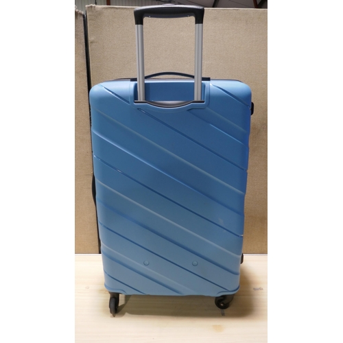 6162 - AT Jetdriver Large 79Cm Turquoise Luggage Case    (329-83)   * This lot is subject to vat