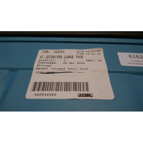 6162 - AT Jetdriver Large 79Cm Turquoise Luggage Case    (329-83)   * This lot is subject to vat