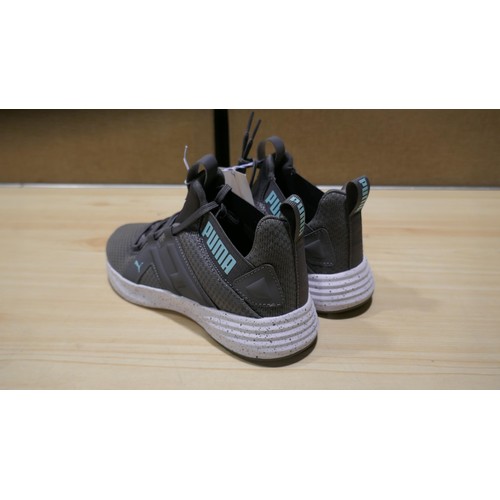 6188 - A pair of Puma Contempt demi mesh women's grey trainers ( UK Size 4) with box  (329)  * This lot is ... 