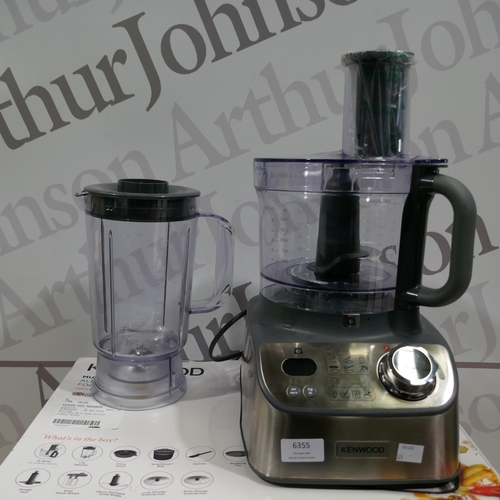 6355 - Kenwood Multipro Express Weigh+ Food Processor, Original RRP £109.99 + vat  (329-451)   * This lot i... 