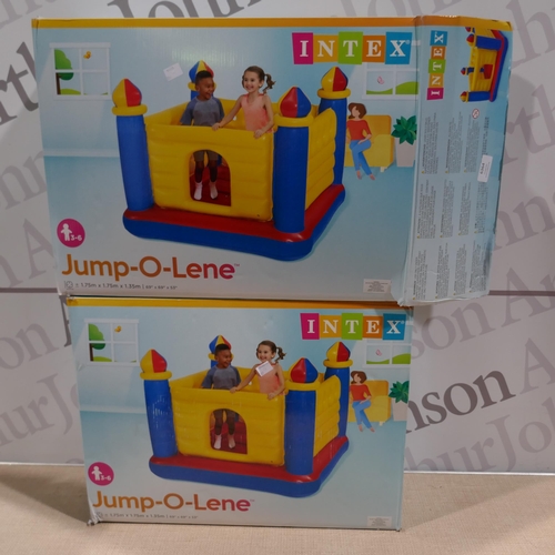 6364 - Two Intex Castle Bouncers and an Easy Set 10Ft Pool (No Pump) (329-37,444,445)   * This lot is subje... 