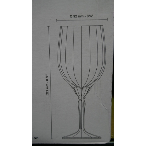 6375 - Six Bormioli Rocco Florian Stemm Glasses    (329-413)   * This lot is subject to vat