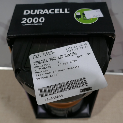 6376 - Ks Water Filters and a Duracell 2000 LED Lantern     (329-228,231)   * This lot is subject to vat