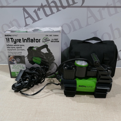 6377 - Bon Aire 12V Inflator (Tc12Cuk)  (329-227)   * This lot is subject to vat