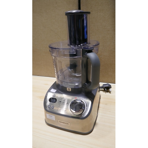 6287 - Kenwood Food Processor, Original RRP £109.99 + vat                   (329-183)   * This lot is subje... 