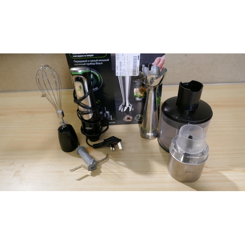 6321 - Braun Hand Blender  (Mq9138Xi)   (329-420)   * This lot is subject to vat