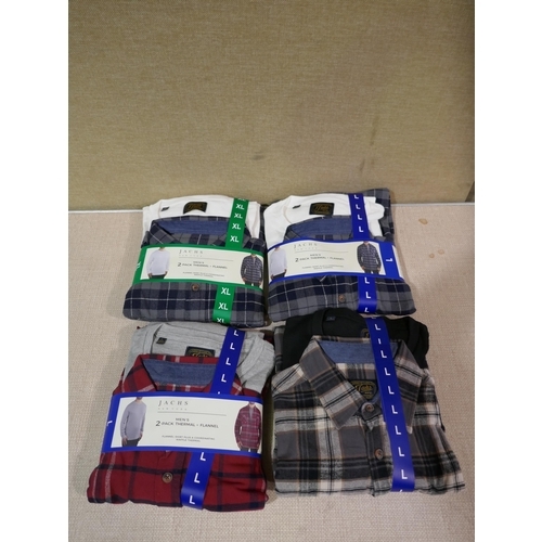 6004 - Large Pallet of Jachs flannel shirts (331-613) *This lot is subject to Vat