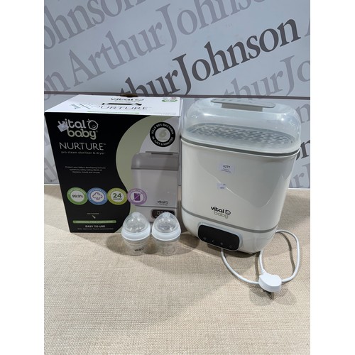 6277 - Vital Baby Nuture Pro Steam Steriliser & Dryer   (329-168)   * This lot is subject to vat