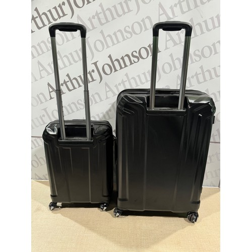 6023A - Samsonite Endure 2pc Black Suitcases, Original RRP £119.99 + vat             (329-204)   * This lot ... 