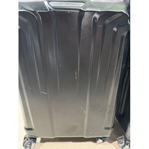 6023A - Samsonite Endure 2pc Black Suitcases, Original RRP £119.99 + vat             (329-204)   * This lot ... 