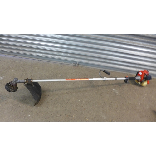 2160 - A JCB CS38 petrol chainsaw, no chain and a Mountfield Multi trim model 24 petrol strimmer   * Police... 