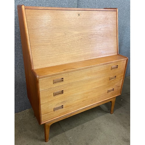 1 - A Danish Mogens Kold teak bureau, designed by Arne Hovmand Olsen