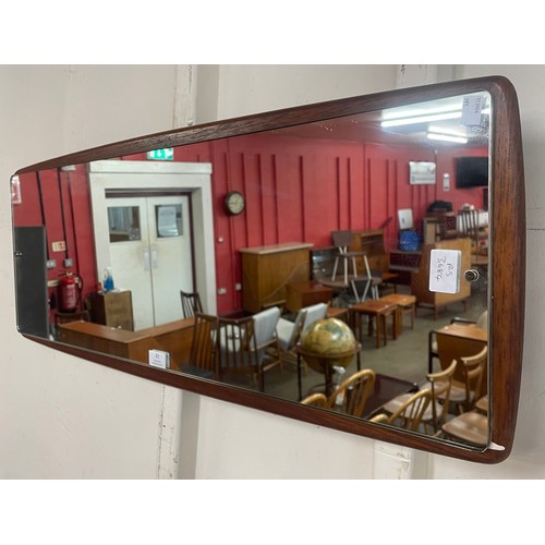 22 - A teak framed mirror