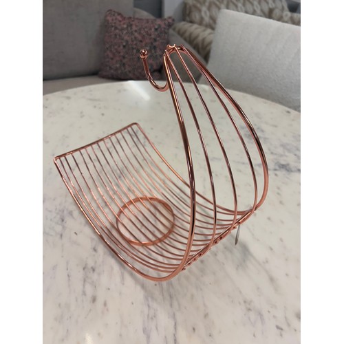 1308 - A copper wire fruit hammock (KG072106)   #