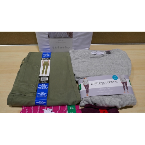 6287 - A pallet of clothing to include: Adidas, DKNY, Ted Baker, Dewalt, Lacoste, etc.   (329-289,290)   * ... 