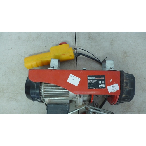 2003 - A Clarke Strong Arm CH2500B motorized winch