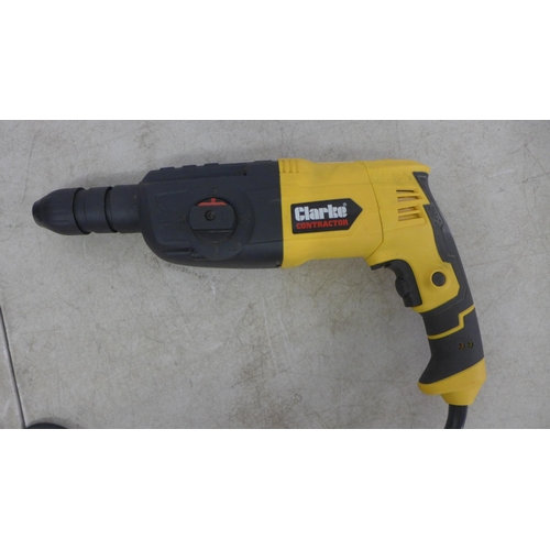 2014 - A Clarke Contractor CON720RHD, 230V, SDS+ rotary hammer drill