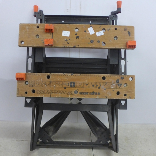 2024 - A Black and Decker Workmate 550 folding workbench