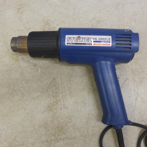 2039 - A Parkside PHKP 500 hot glue gun and a Steinel HL2002LE heat gun