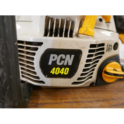 2149 - A Ryobi PLN4040 petrol chainsaw