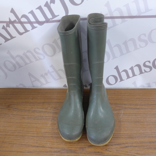 2161 - A pair of size 9 mens wellington boots, a 5 litre Wickes one coat sprayer and a Ronseal Precision Fi... 