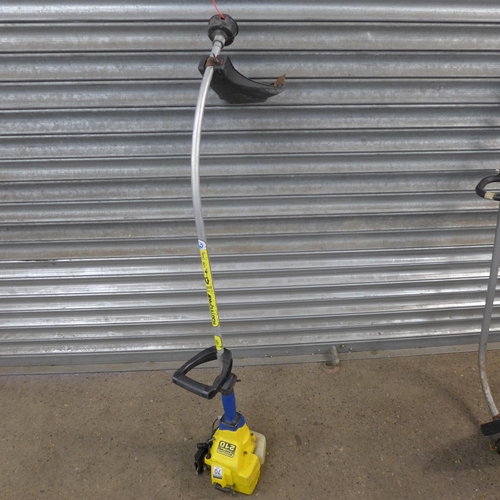 2163 - A McCulloch Trim Mac 210 petrol strimmer, a Ryobi RCT2800CB petrol strimmer and a spare strimmer att... 