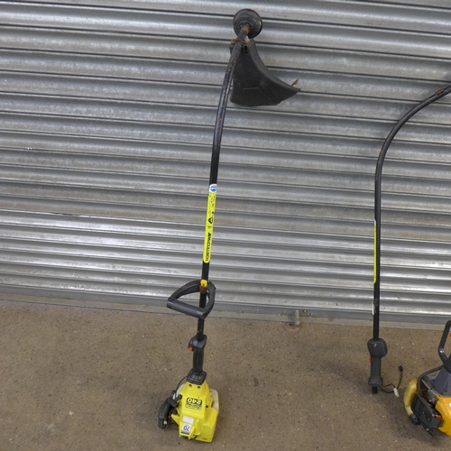 2164 - A McCulloch Trim Mac 240 petrol strimmer and a Stiga SB28 petrol strimmer and a spare strimmer attac... 