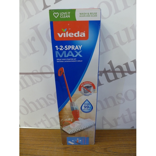 2274 - 5 Vileda mops including Ultra Max 2 in 1, 1-2-Spraymax and a Steam Plus