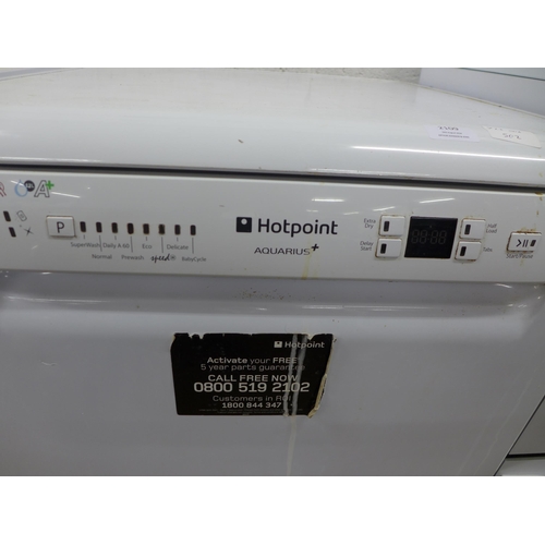 2109 - A Hotpoint FDPF481 Aquarius+ dishwasher